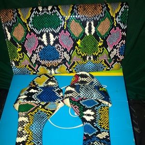 Sandal And Purse Set
